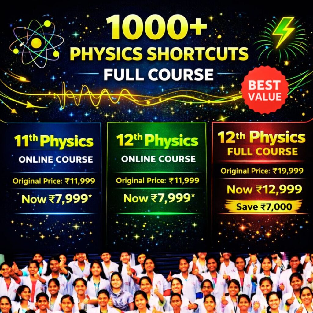 NEET 2026 Physics shortcuts full course with PYQs and tricks – RSK Academy