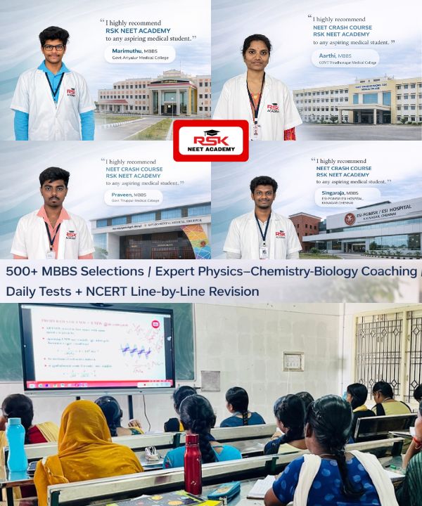 Best NEET Academy in Tamil Nadu