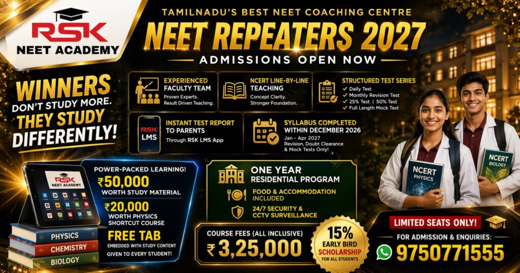 Best NEET Coaching in Salem